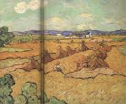 Wheat Stacks with Reaper (nn04) Vincent Van Gogh